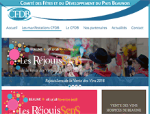 Tablet Screenshot of cfdb.fr